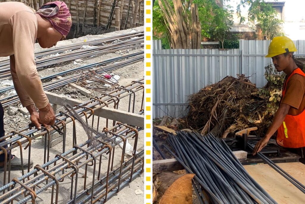 Fabrikasi besi tulangan struktur